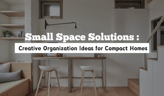 Small Space Solutions: Creative Organization Ideas for Compact Homes
