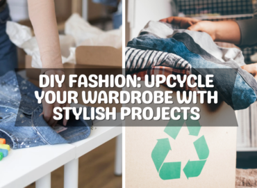 DIY Fashion: Upcycle Your Wardrobe with Stylish Projects