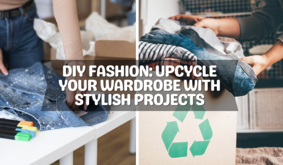 DIY Fashion: Upcycle Your Wardrobe with Stylish Projects