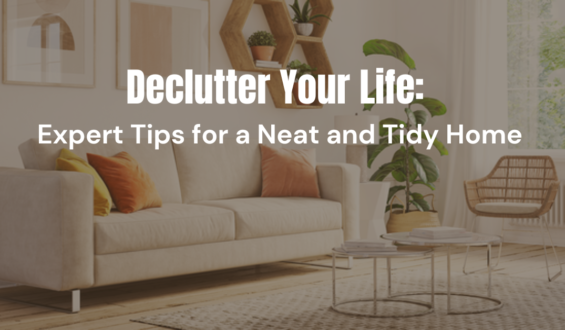 Declutter Your Life: Expert Tips for a Neat and Tidy Home