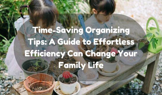 Time-Saving Organizing Tips: A Guide to Effortless Efficiency Can Change Your Family Life